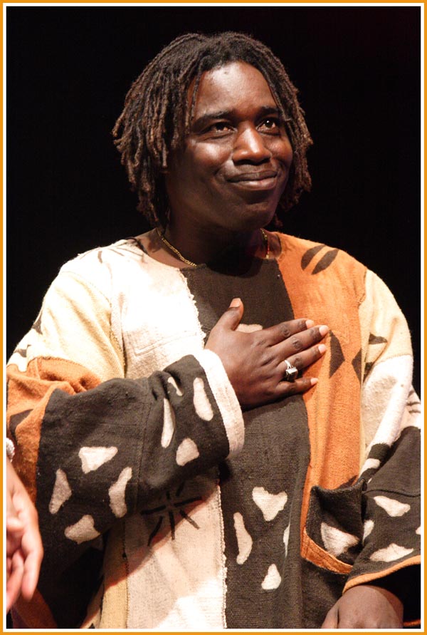Mola Sylla of Omar Sosa Trio 08/07/2006 in Riga © by Dainis Bushmanis
